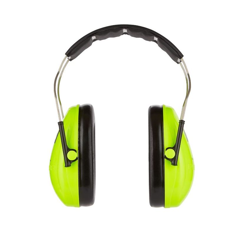 5902658102899-3M Peltor kid - Casque anti-bruit pour enfant -  vert fluo/noir--2