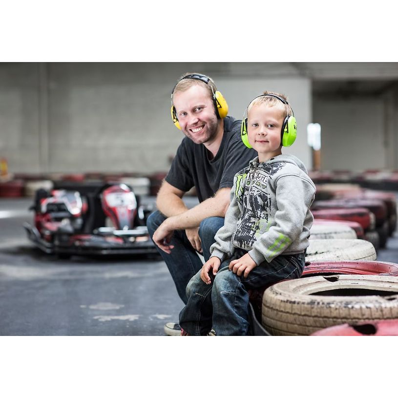 5902658102899-3M Peltor kid - Casque anti-bruit pour enfant -  vert fluo/noir--3