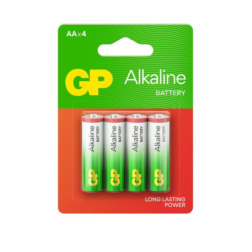 4891199232756-GP BATTERIES - 4 piles alcalines - AA / LR06--0