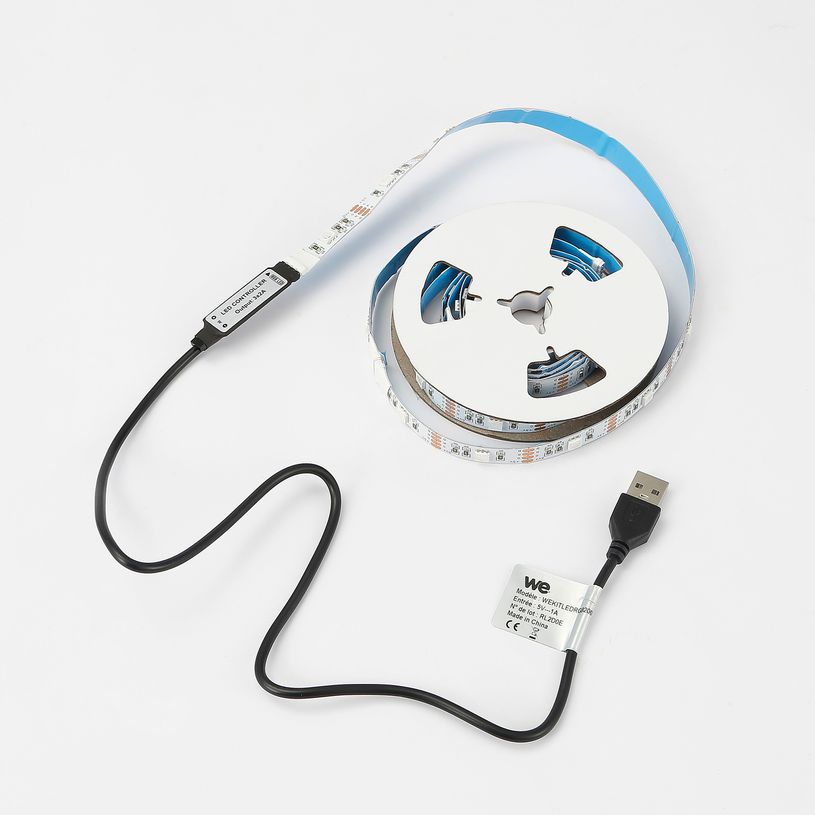 3304490428212-WE - Bande de lumière - LED - 16 couleurs - 2 m--5