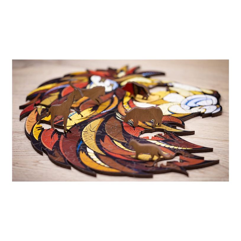 4815123001812-EWA - Puzzle lion - 490 pièces-P_405259281_2-2