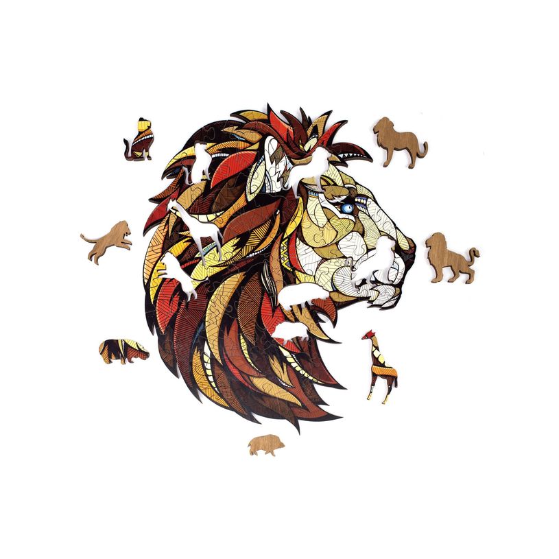 4815123001812-EWA - Puzzle lion - 490 pièces-P_405259281_8-0