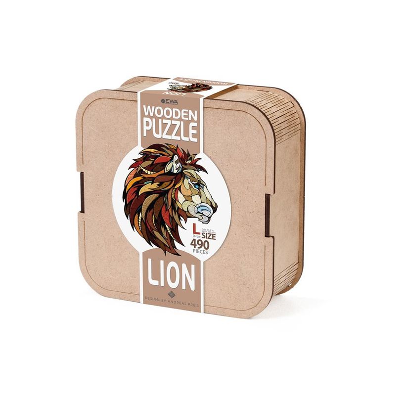 4815123001812-EWA - Puzzle lion - 490 pièces-P_405259281_9-4