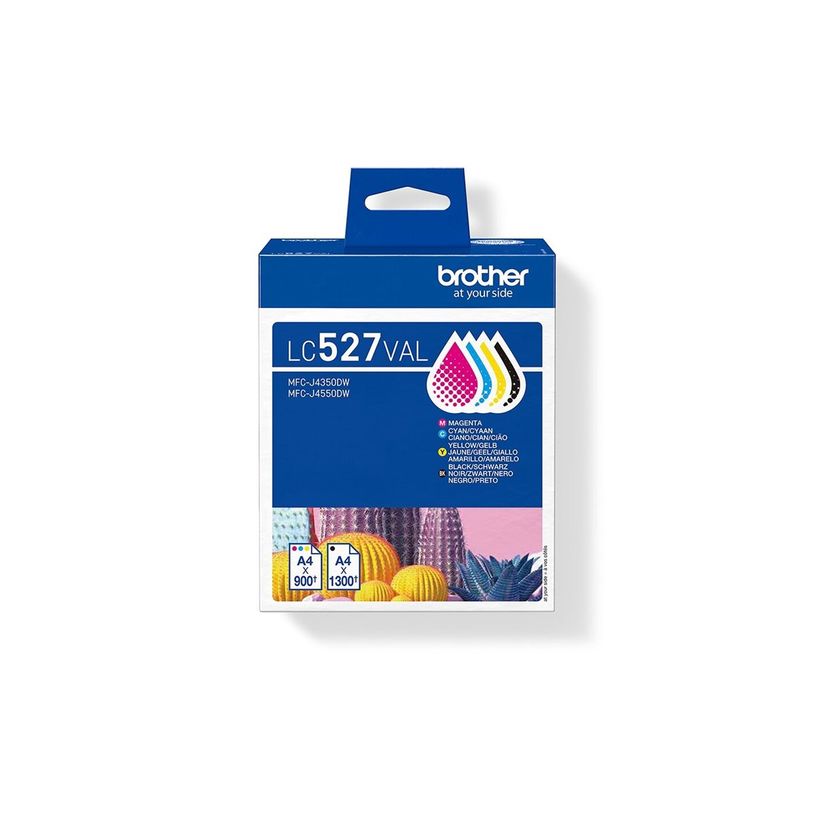 4977766842181-Brother LC527 - Pack de 4 - noir, cyan, magenta, jaune - cartouche d'encre originale-P_405259444_7-3