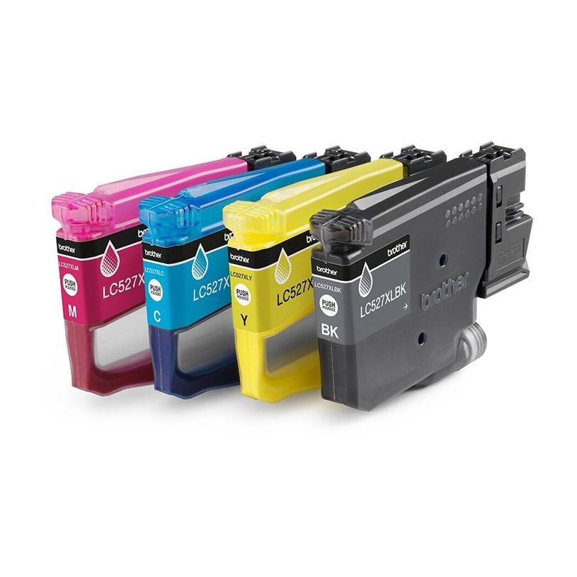 4977766842211-Brother LC527XL - Pack de 4 - noir, cyan, magenta, jaune - cartouche d'encre originale-P_405259449_1-5