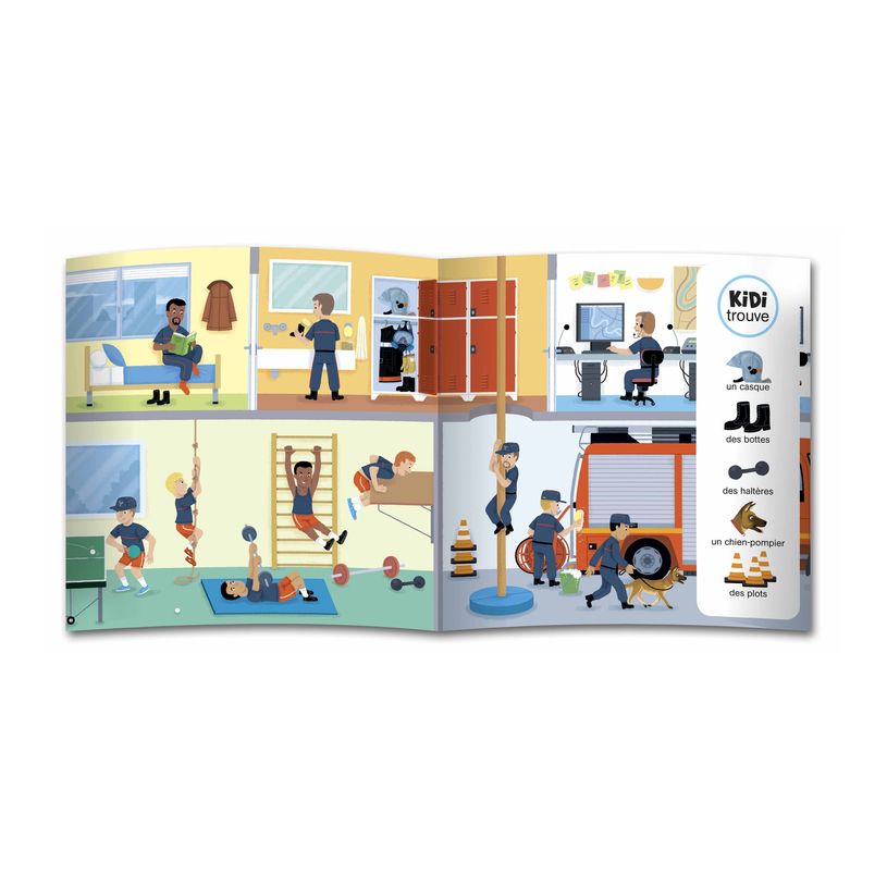 9782092549438-Les pompiers - Livre animé Kididoc - Dès 4 ans-P_405259531_1-1