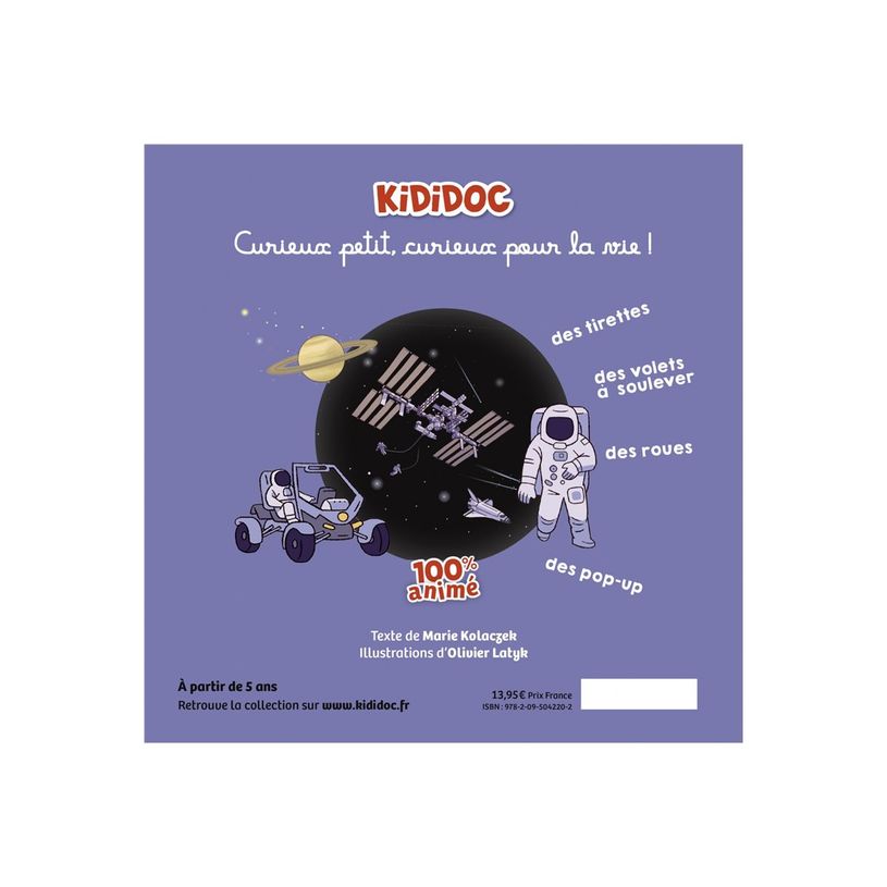 9782095042202-Kididoc - L'espace - documentaire 100% animé - dès 5 ans-P_405259546_4-1