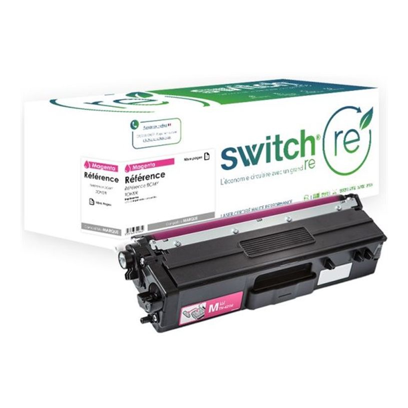 3701645554794-Cartouche laser remanufacturée Brother TN421 - magenta - Switch RE-P_405259617_1-0