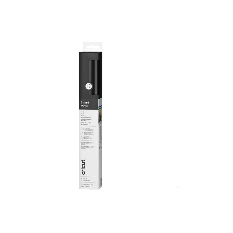 0093573157493-Cricut Smart Vinyl - Matériaux d'activités manuelles - 33 cm x 90 cm - noir - vinyle-P_405259744_1-0