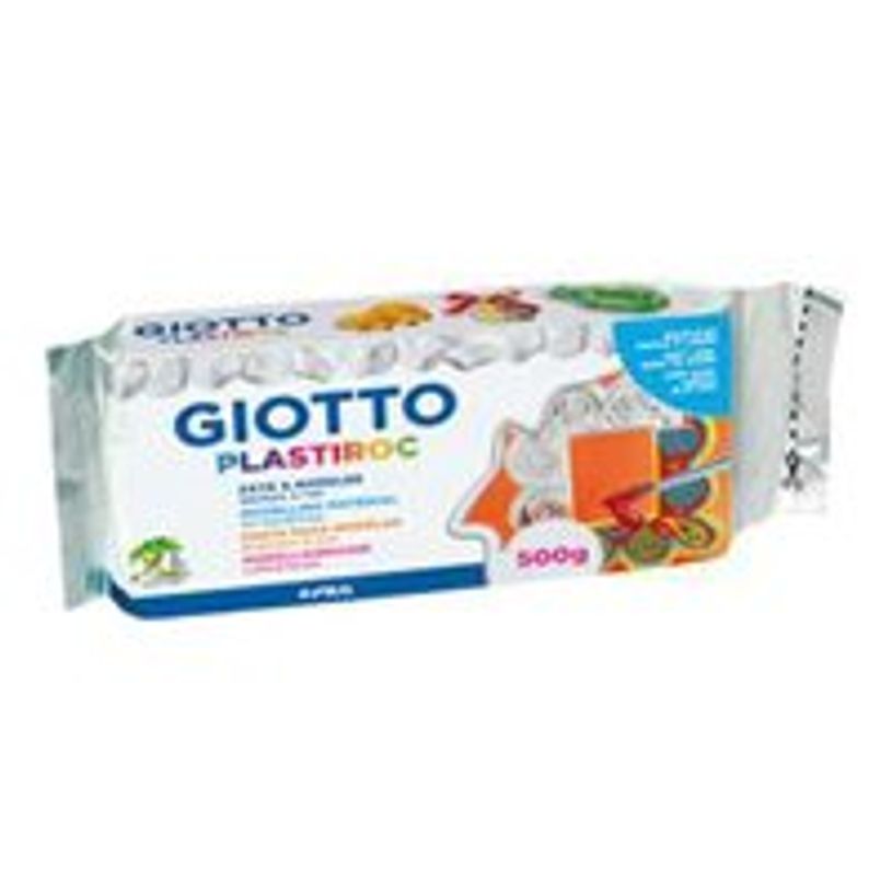 8000144685103-GIOTTO Plastiroc - Pâte à modeler - 500 g - blanc-P_405259765_1-0