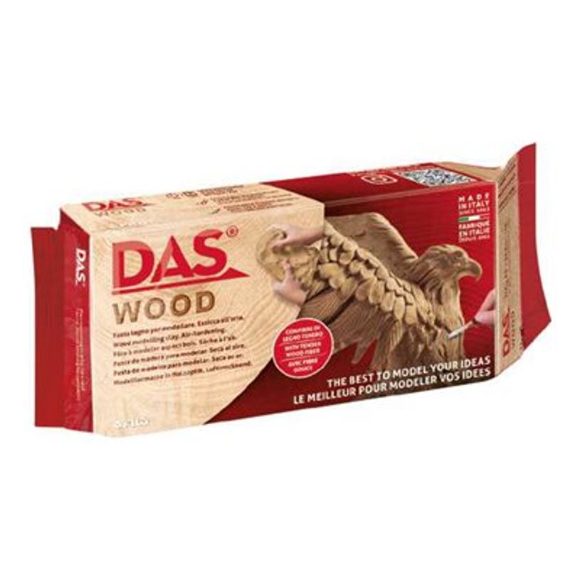 8000144009206-DAS Wood - Pâte à modeler - 700 g - fibre de bois-P_405259770_1-0