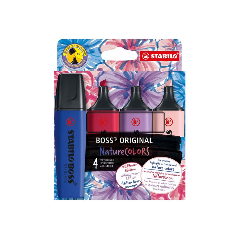 4006381624398-STABILO BOSS ORIGINAL – Surligneur NatureCOLORS Wildflower Edition-P_405259795_1-2