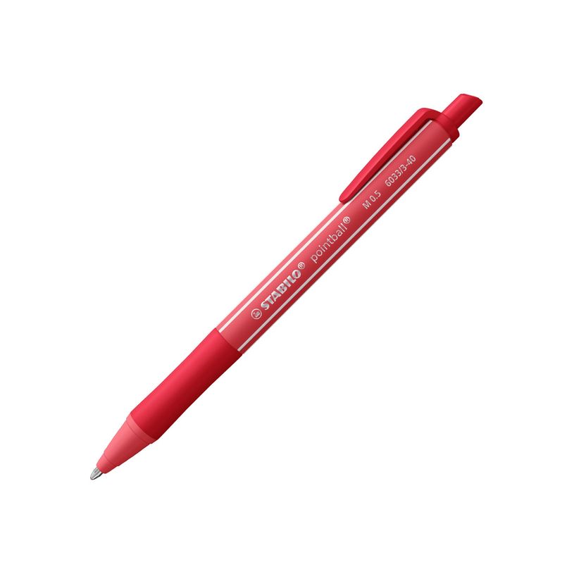 4006381624596-STABILO pointball colorful - Stylo à bille - rouge - 0.5 mm - moyen - rétractable-P_405259808_1-0