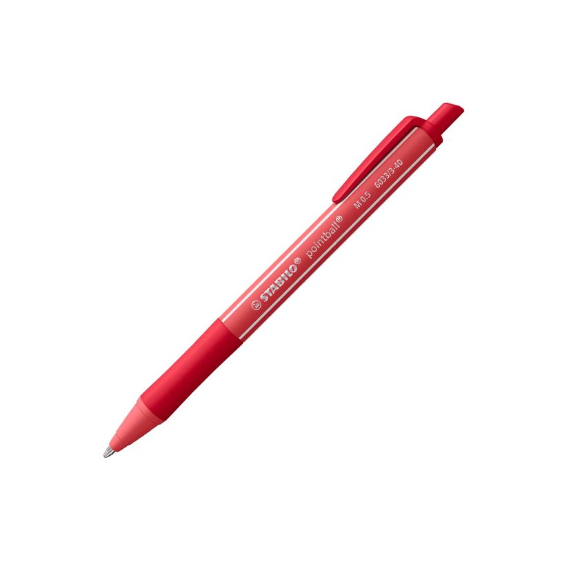 4006381624596-STABILO pointball colorful - Stylo à bille - rouge - 0.5 mm - moyen - rétractable-P_405259808_6-5