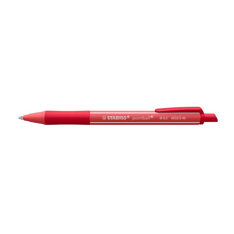 4006381624596-STABILO pointball colorful - Stylo à bille - rouge - 0.5 mm - moyen - rétractable-P_405259808_7-6