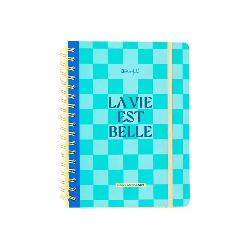 8445641070791-Mr. Wonderful Basic - Diario/agenda - 2026 - semana vista - encuadernado de alambre - 156 x 221 mm - 1-P_405259900_1-0