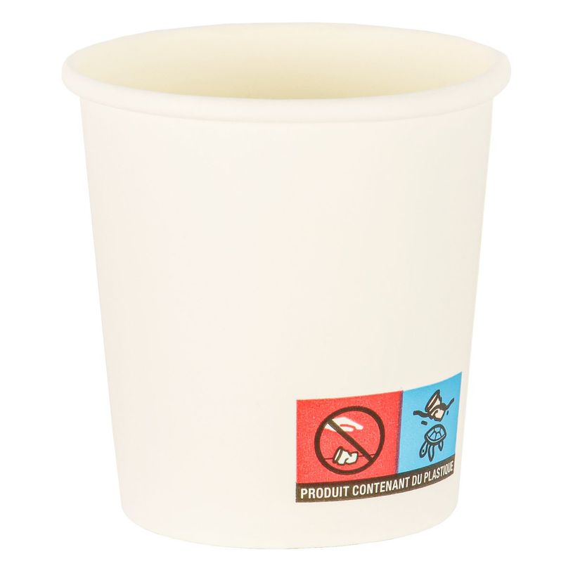 3539012005996-Gobelets en carton 12 cl – Lot de 50--0