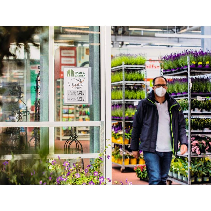 4005546743264-Durable - Pochette d'affichage étanche - fixation adhésive - A4 - transparente--3