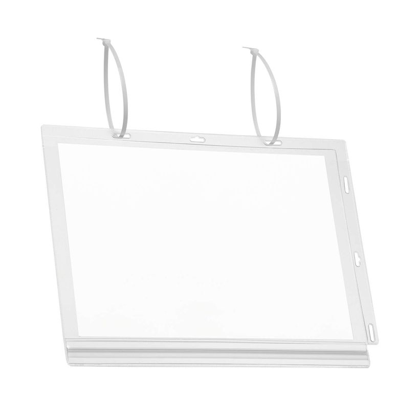 4005546743318-Durable - Pochette d'affichage étanche A4 - fixation avec serre-câble - sachet de 1 pièce--0