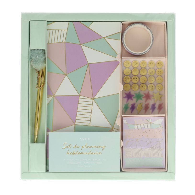 8715275523131-Set de Papeterie - Semainier--0