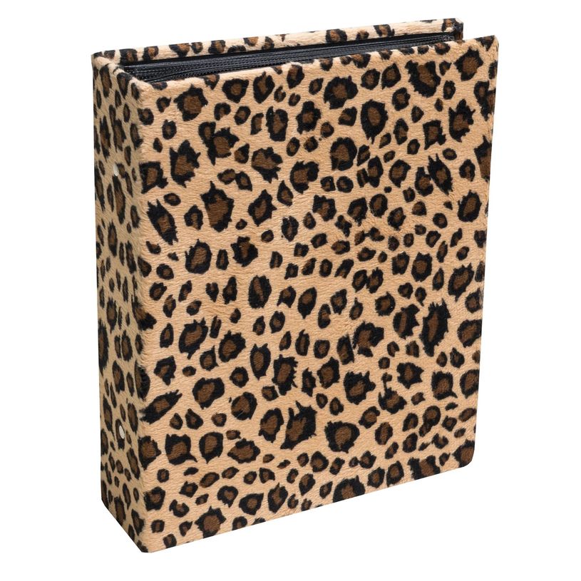 3130630650089-Exacompta - Album photos à pochettes 60 photos 11x15cm Léopard--0