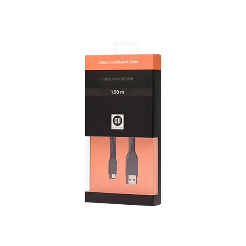 3304490850273-D2 Diffusion - Câble USB - USB (M) pour mini USB type B (M) - USB 2.0 - 1.5 m-P_405260603_1-0