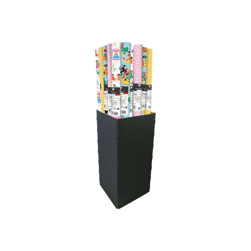 3329682021125-Clairefontaine Excellia - Emballage cadeau - 70 cm x 2 m - 80 g/m² - il était une fois --P_405260639_2-1