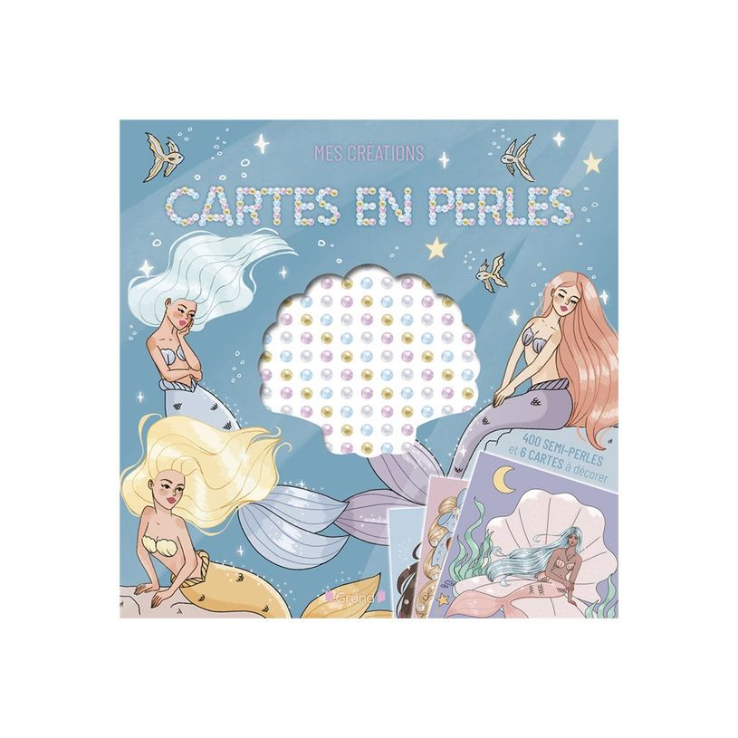 9782324035197-Pochette - Sirènes et coquillages en perles - Livre d’activités créatives-P_405260829_1-0