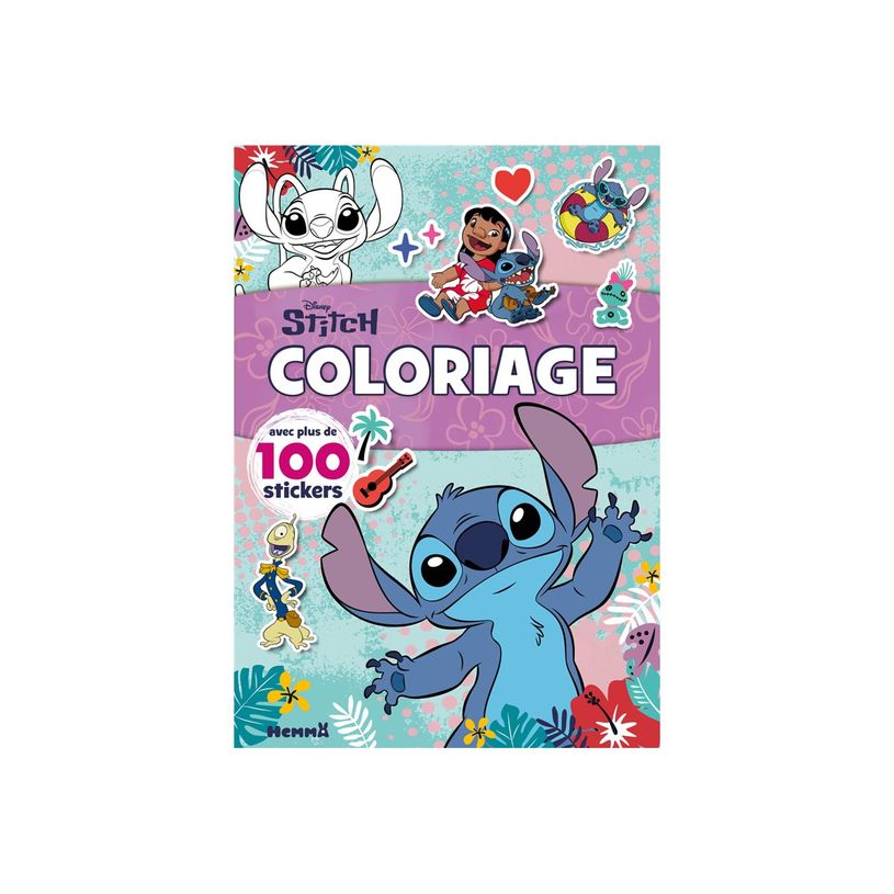 9782508059056-Disney Stitch - Coloriage avec plus de 100 stickers-P_405260869_1-0