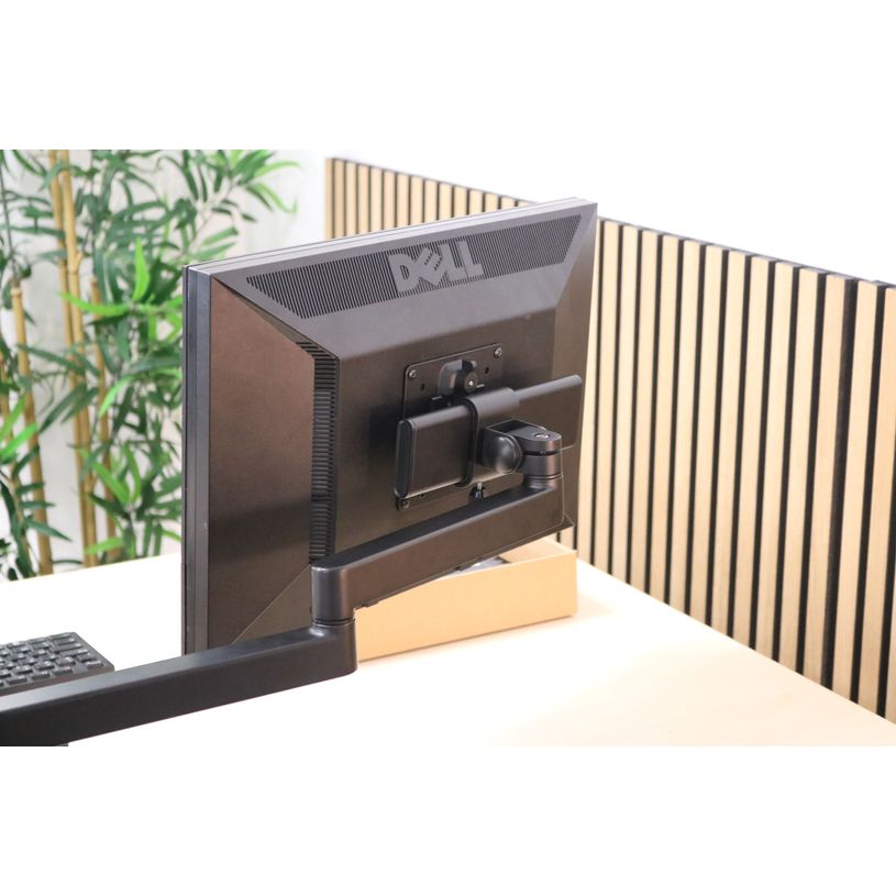 3595560043385-Unilux AXIO - Glissière pour tête VESA simple écran - noir--1