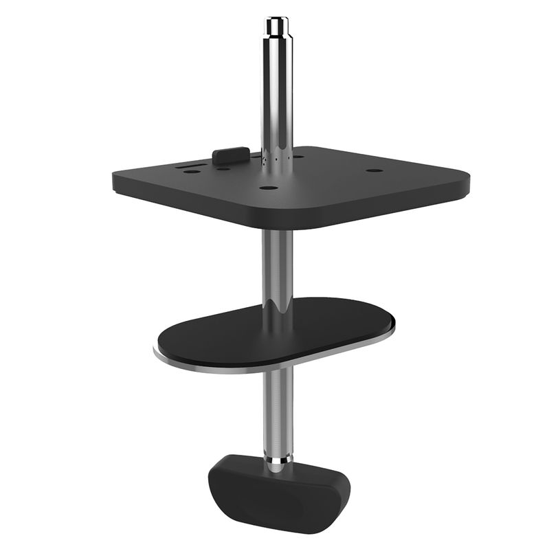 3595560043545-Unilux AXIO - Vis/axe traversant de fixation sur table - noir--0