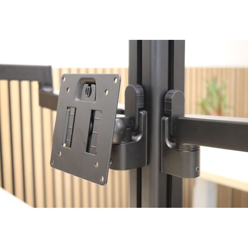 3595560043446-Unilux AXIO - Tête Vesa - 75x 75 cm - noir--1