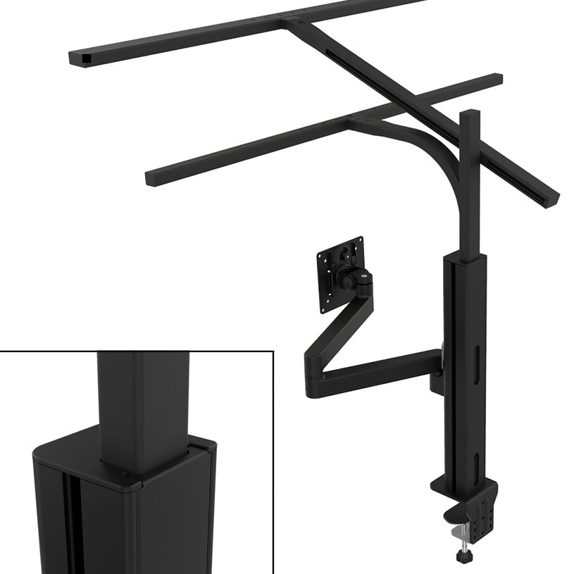 3595560042791-Unilux AXIO - Bras support pour écran - noir--7