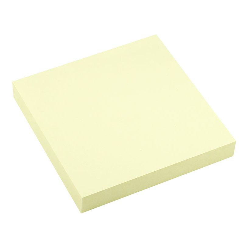 4044355788042-Global Notes - Notes adhésives - Pouvoir 3 fois plus adhésif - 100 feuilles - 75 x 75 mm - jaune--1