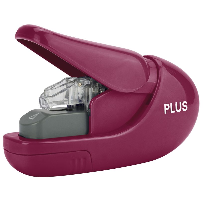 4977564714215-PLUS - Agrafeuse sans agrafe SL-106AB - Bordeaux--0