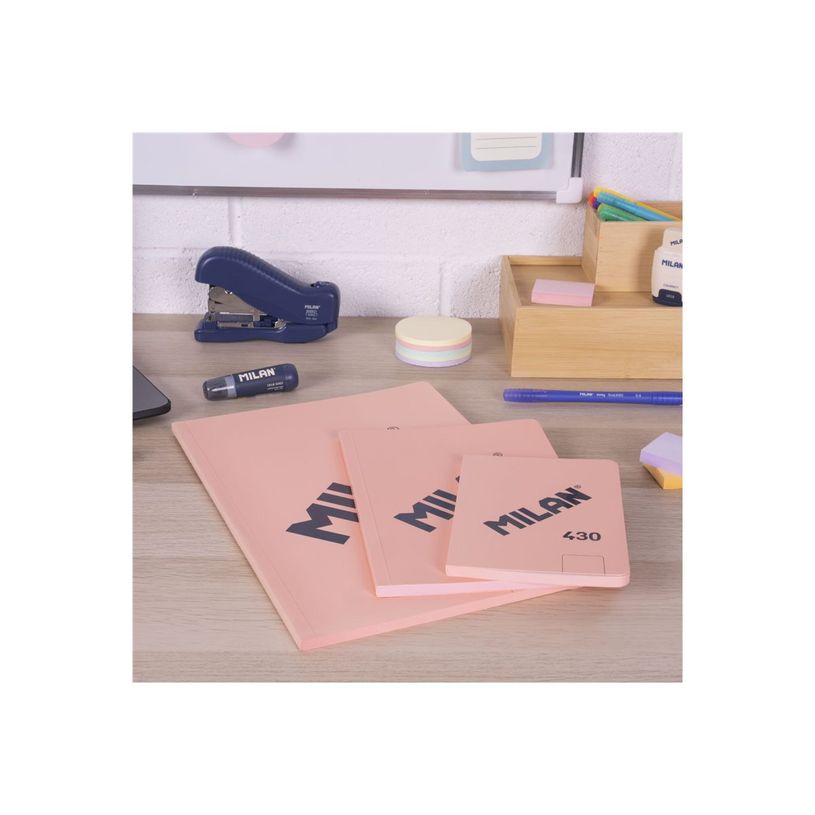 8411574111986-Milan 430 Since 1918 - Cuaderno - encolado - A6 (105 x 148 mm) - 48 hojas / 96 páginas - -P_405261344_5-1