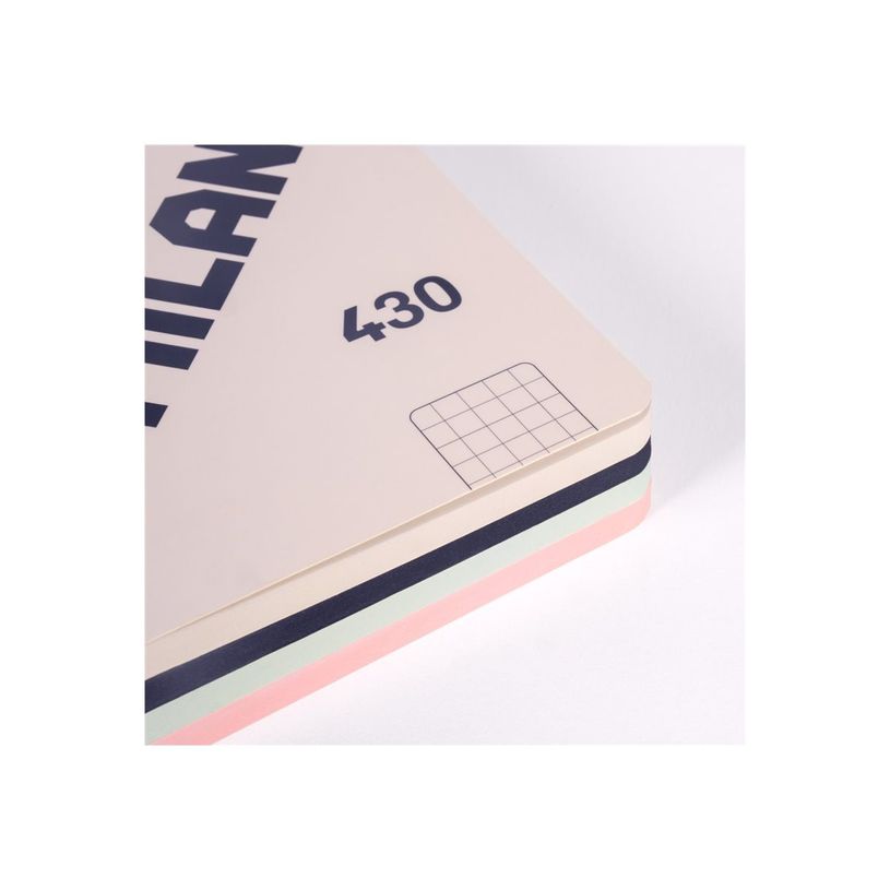 8411574112006-Milan 430 Since 1918 - Cuaderno - encolado - A6 (105 x 148 mm) - 48 hojas / 96 páginas - -P_405261346_9-8