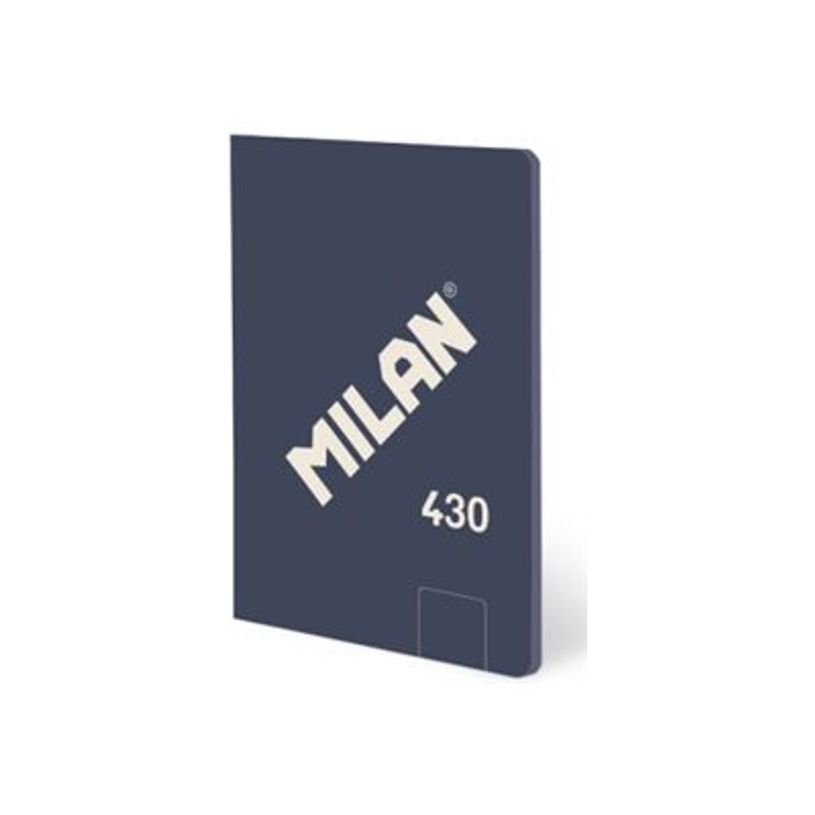 8411574112044-Milan 430 Since 1918 - Cuaderno - encolado - A6 (105 x 148 mm) - 48 hojas / 96 páginas - -P_405261349_1-0