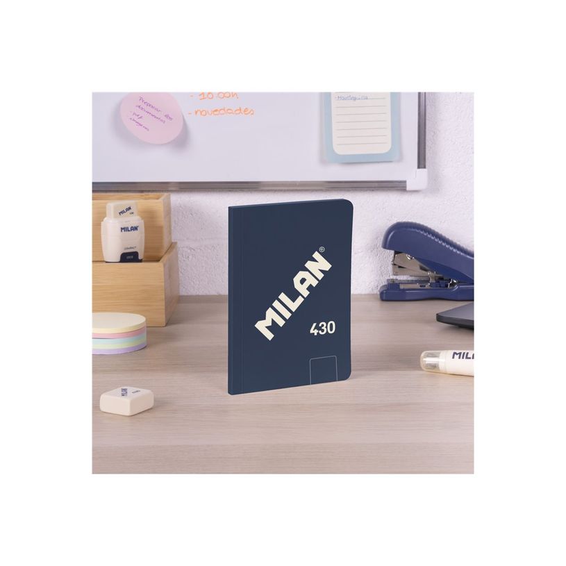 8411574112044-Milan 430 Since 1918 - Cuaderno - encolado - A6 (105 x 148 mm) - 48 hojas / 96 páginas - -P_405261349_2-5