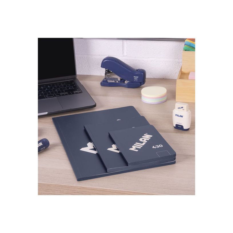 8411574112044-Milan 430 Since 1918 - Cuaderno - encolado - A6 (105 x 148 mm) - 48 hojas / 96 páginas - -P_405261349_6-1