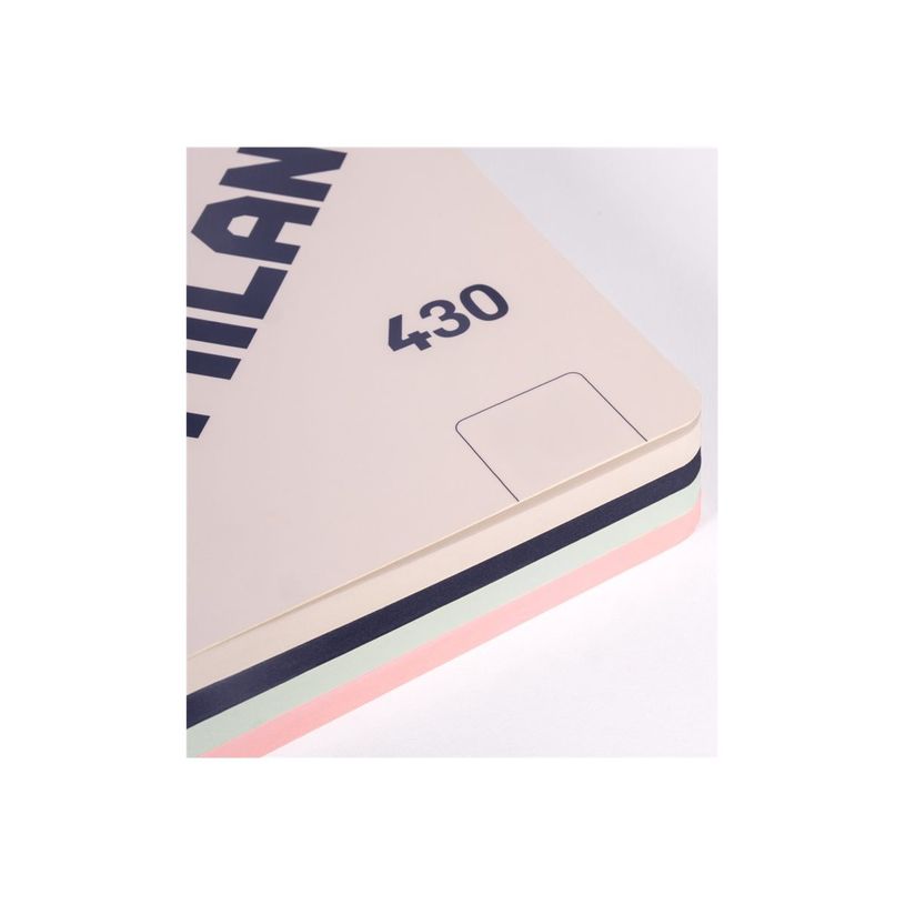 8411574112044-Milan 430 Since 1918 - Cuaderno - encolado - A6 (105 x 148 mm) - 48 hojas / 96 páginas - -P_405261349_7-3