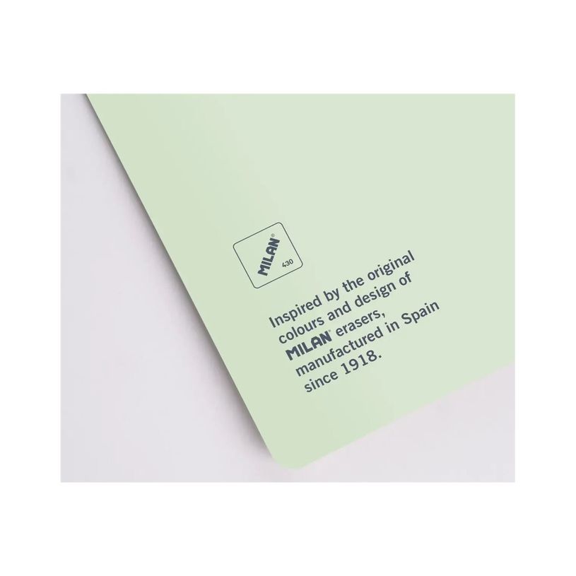 8411574112068-Milan 430 Since 1918 - Cuaderno - encolado - A6 (105 x 148 mm) - 48 hojas / 96 páginas - -P_405261351_4-5