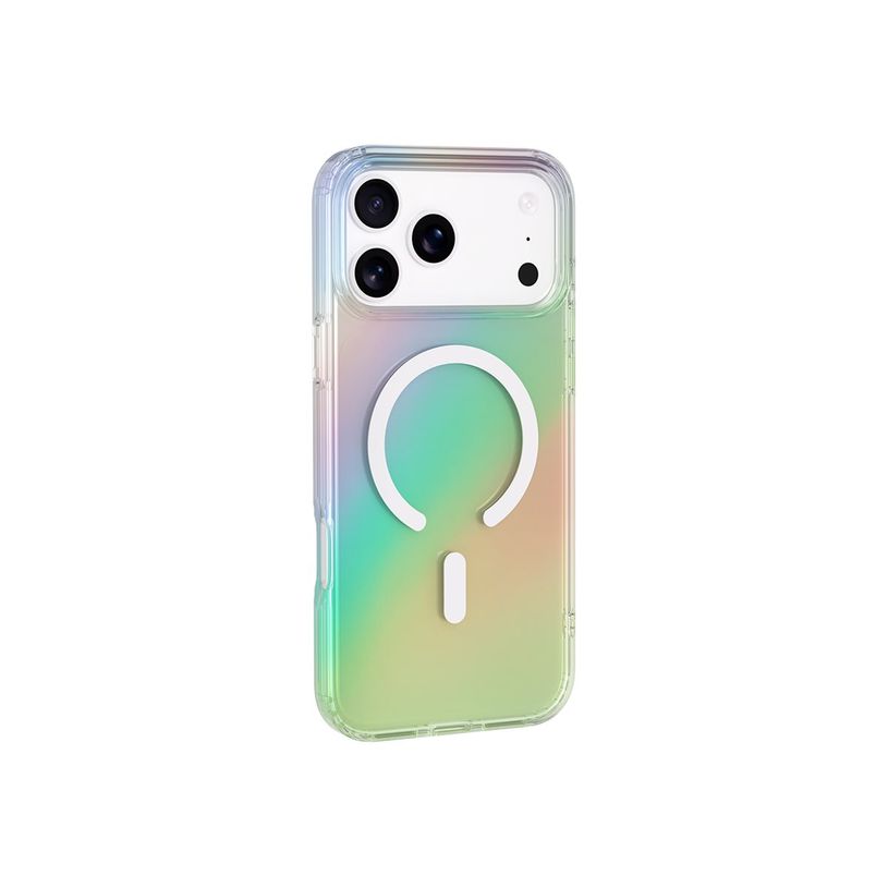 3571211544593-BIGBEN Connected Hybrid - Coque de protection pour iPhone 17 Pro - irisé transparent-P_405261568_5-3