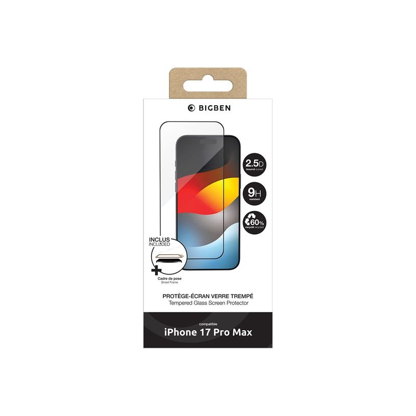 3571211545897-BIGBEN Connected - Protection d'écran en verre pour iPhone 17 Pro Max-P_405261582_1-1