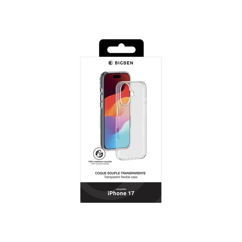3571211544982-BIGBEN Connected - Coque de protection pour iPhone 17 - transparent -P_405261583_2-3