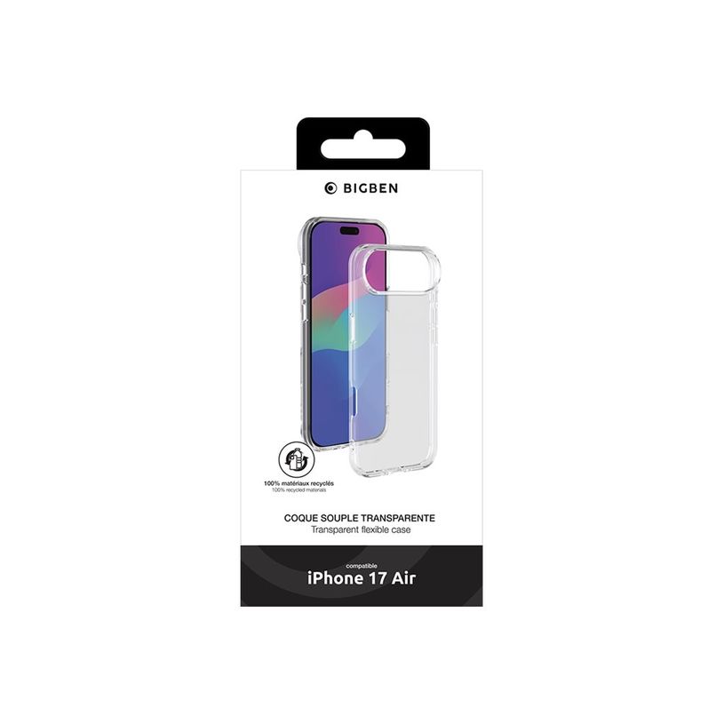 3571211545019-BIGBEN Connected - Coque de protection pour iPhone Air - transparent -P_405261584_2-2