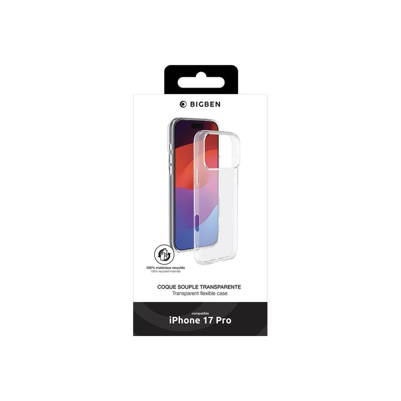 3571211544999-BIGBEN Connected - Coque de protection pour iPhone 17 Pro - transparent -P_405261585_2-4