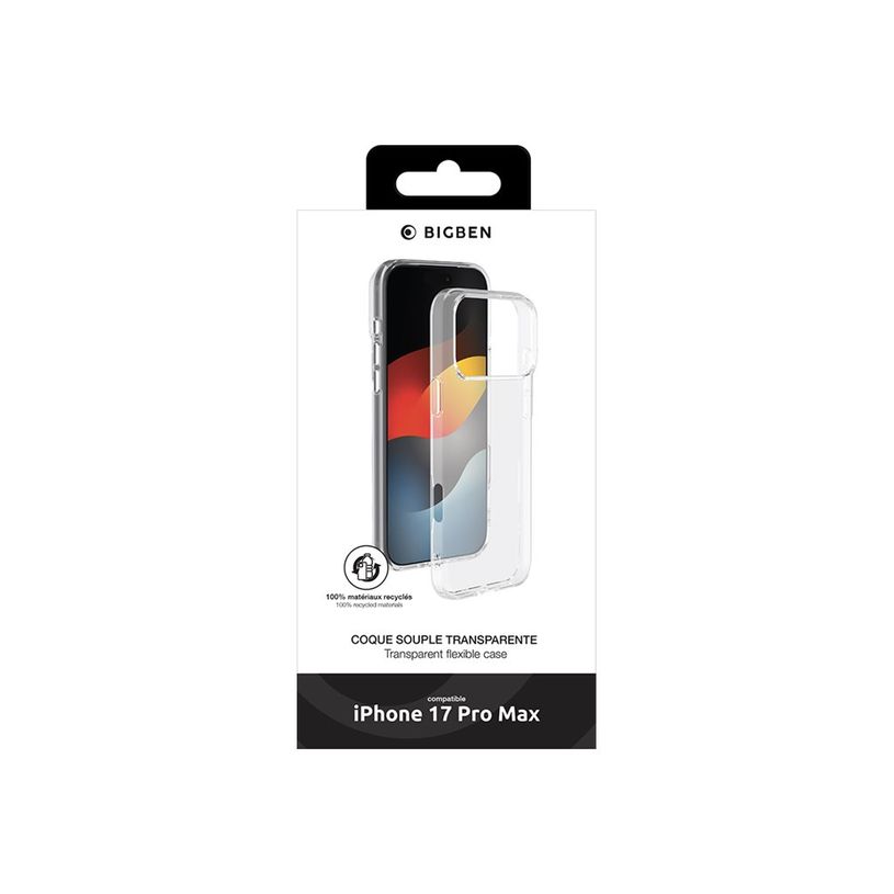 3571211545002-BIGBEN Connected - Coque de protection pour iPhone 17 Pro Max - transparent -P_405261586_1-1