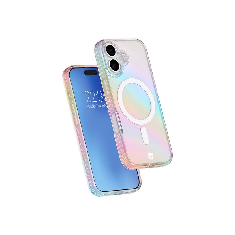 3571211548737-Force Case Air - Coque de protection pour Galaxy A55 - holographique transparent-P_405261591_2-0