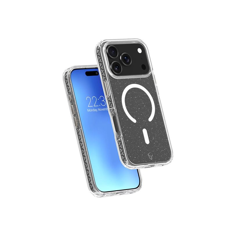 3571211546771-Force Case Air Xtrem - Coque de protection pour iPhone 17 Pro - transparent avec paillette-P_405261604_4-1